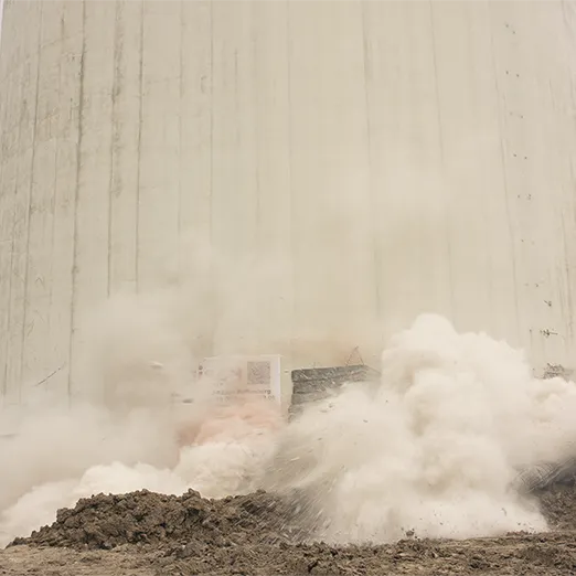 Sprengung Schornstein Werne/Stockum - Bild 4