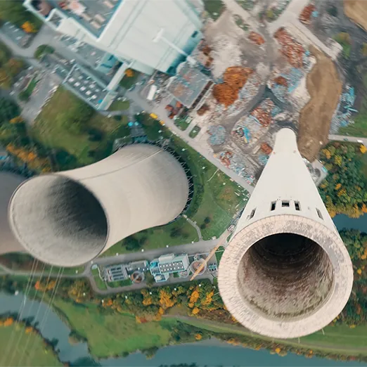 Sprengung Schornstein Werne/Stockum - Bild 8