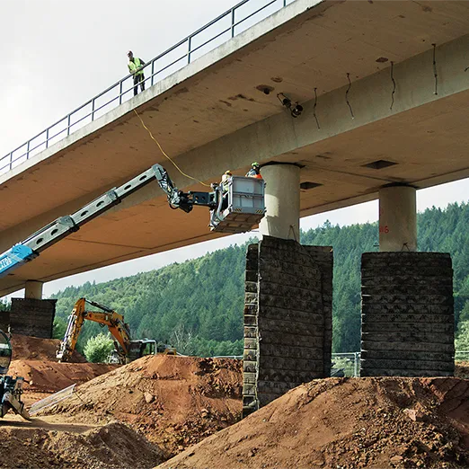 Sprengung Talbrücke Bad König/Zell - Bild 5